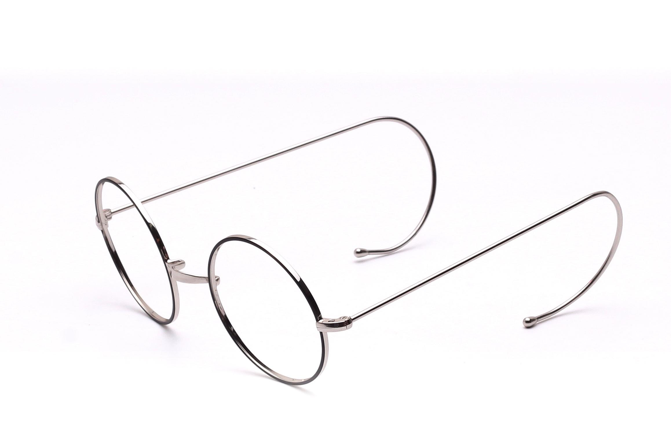 ラウンド型ハリーポッターメガネフレーム メタルMod. 1700HP サドル