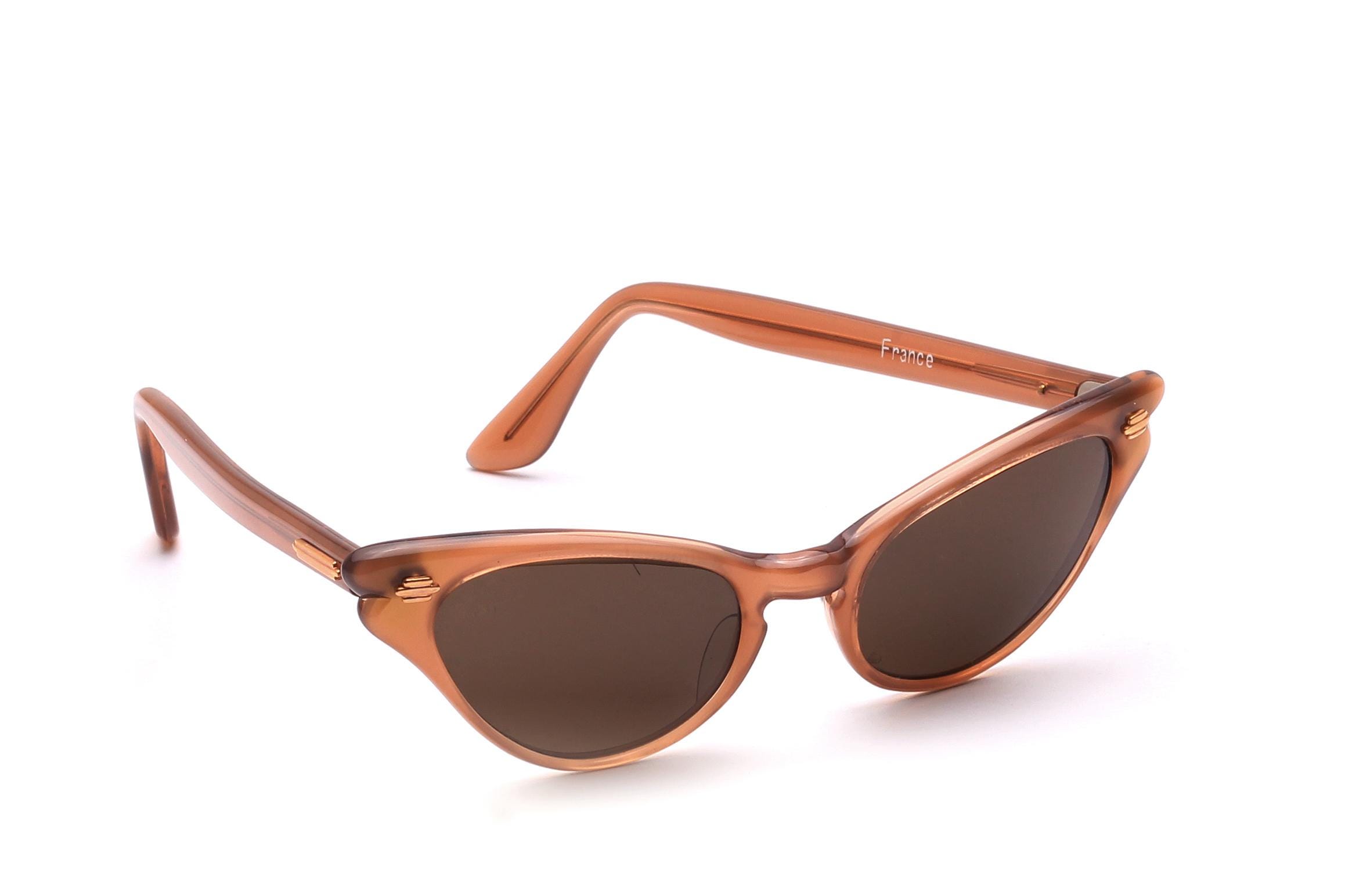 Retro Damensonnenbrille Katzenauge – Polka Dot Mu Produktbild-Vorschau 1
