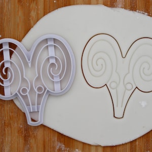 Nordic Ram Cookie Cutter | Utstikker Norske Bukk | Viking | Scandinavia
