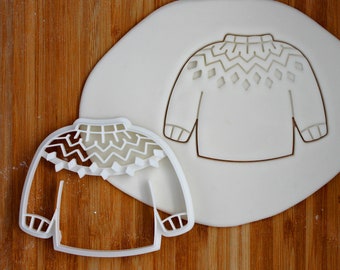 Autumn Sweater Cookie Cutter | Utstikker Høstgenser | Jul Christmas | Koselig | Knitting | Wool Yarn | Scandinavian