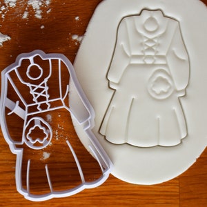 Rogaland Bunad Cookie Cutter | Utstikker Rogalandsbunad | Norwegian Folk Dress Traditional Costume Norway Folklore Nordic Scandinavian