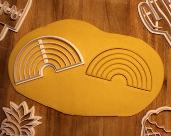 Rainbow Cookie Cutter | Utstikker Regnbue | Faiytales | Fantasy | Optical Phenomenon | Craft Tools