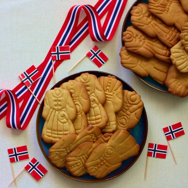 Bunad Pack Cookie Cutters | Utstikker Bunad-pakke | Norwegian Folk Dress European Traditional Costume Norway Folklore Nordic Scandinavian