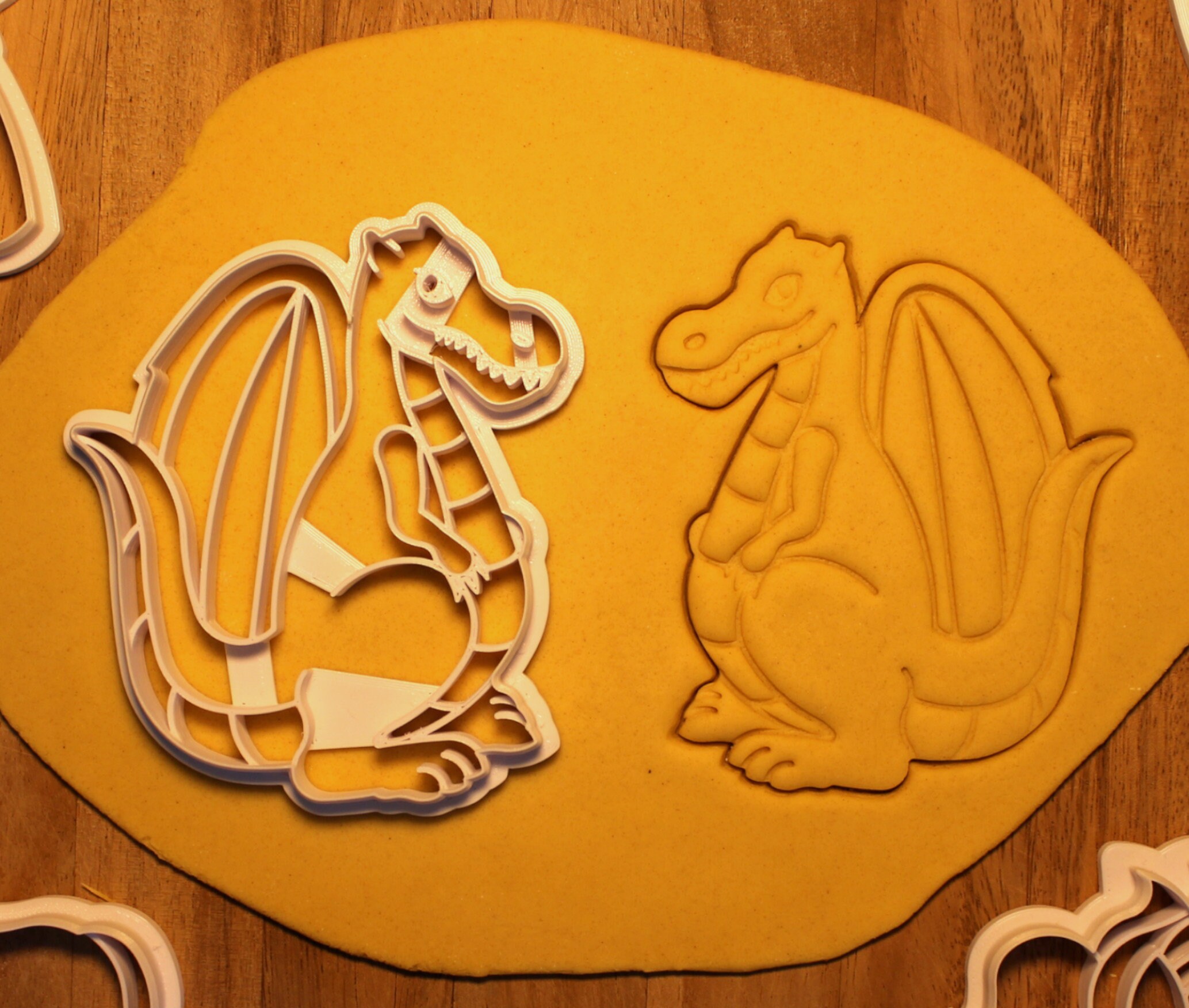 Dragon Cookie Cutter | Utstikker Drage | Faiytales | Fantasy | Craft Tools