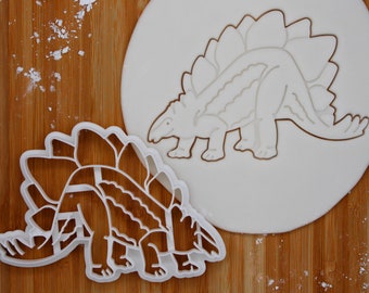 Cortador de galletas Stegosaurus / Dinosaurios fósiles / Cortador de galletas Stego / kit de caza creativa dinosaurio extinto