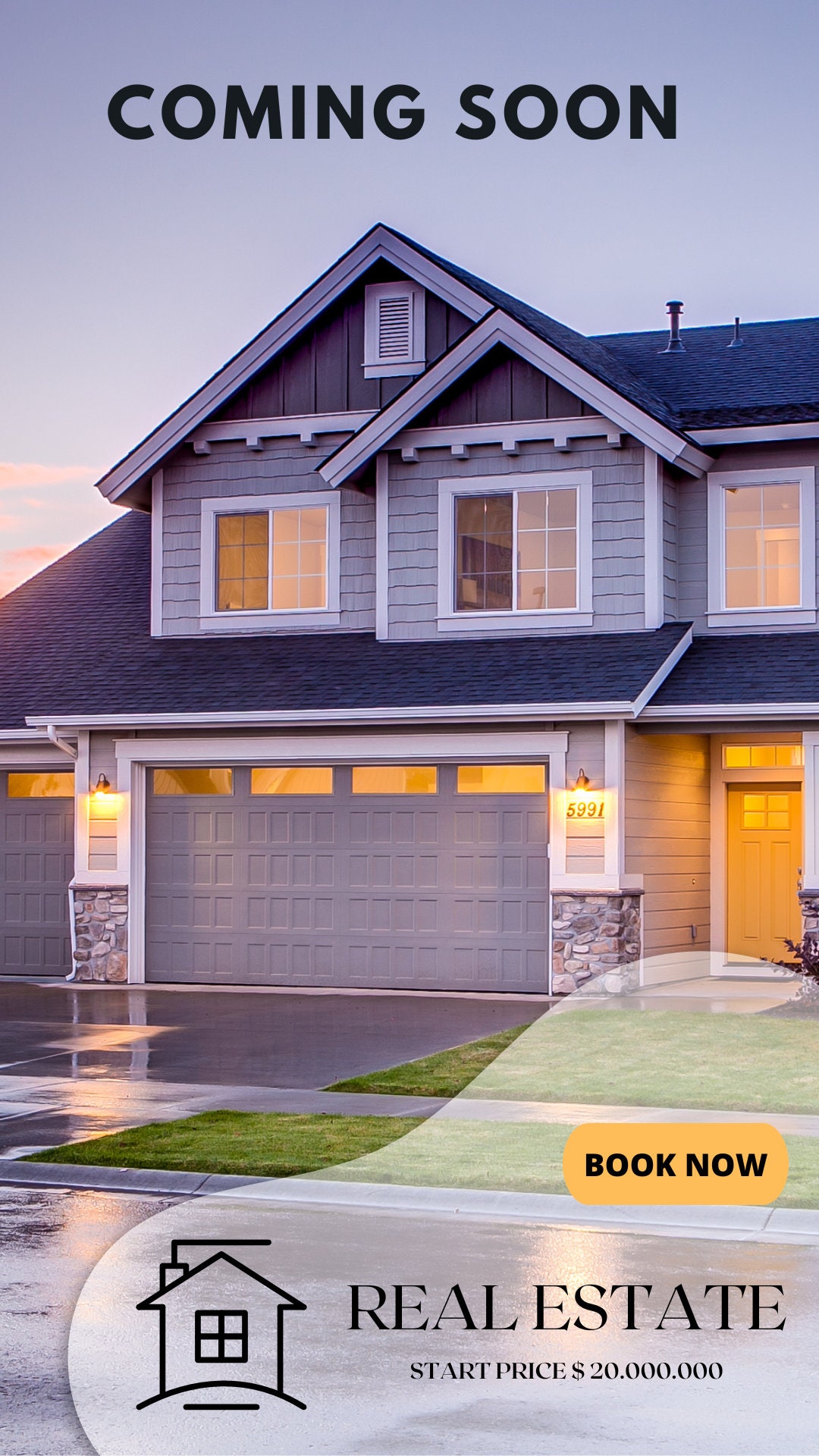 Real Estate Coming Soon Template Etsy