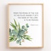 Psalm 113:3, Bible Verse Printables, From the Rising of the Sun, the ...