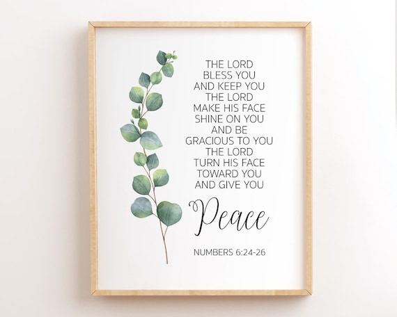 Writing Paper Set-The Lord Bless You Numbers 6:24