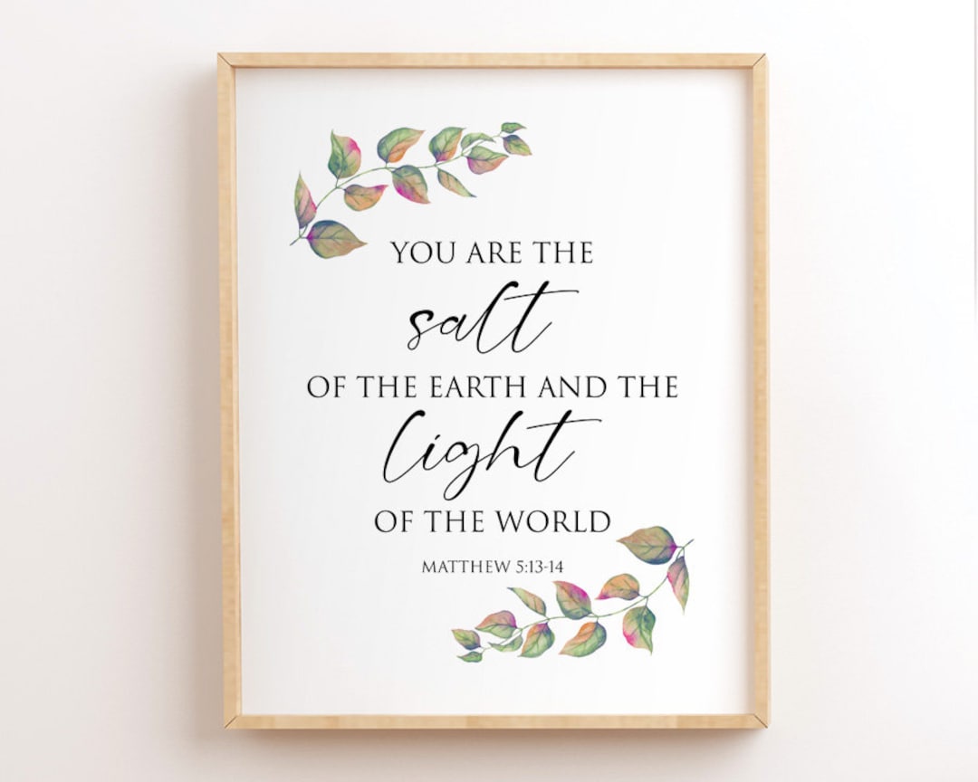 Salt Of The Earth, Light Of The World {Verse Band} Salt Of The Earth, Light Of The World {Verse Band}