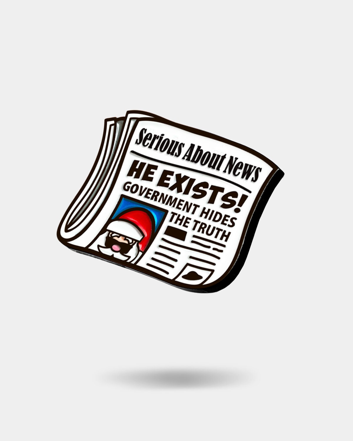 Reporters Pin BREAKING NEWSPAPER, Enamel Pin - Etsy