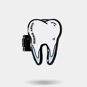 Tooth Fairy, folding enamel pin