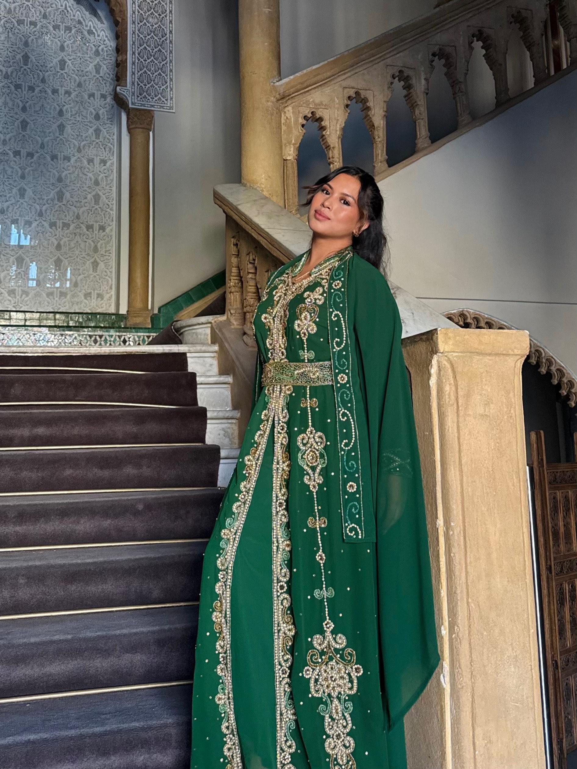 Moroccan Green Dress Canada