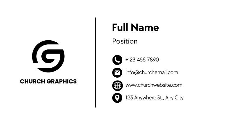 Email Signature (digital Template) - Etsy