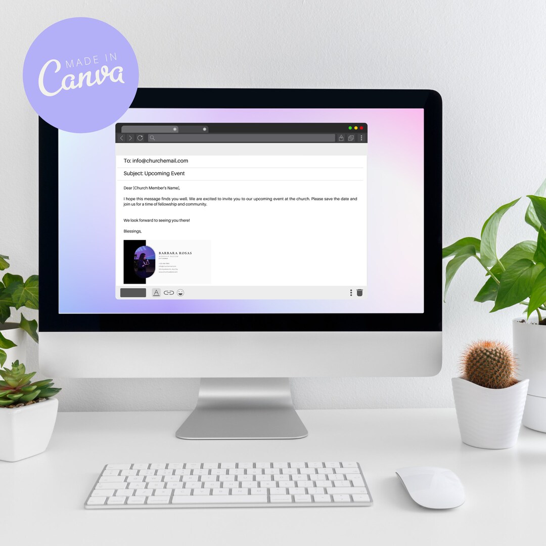 Email Signature (digital Template) - Etsy