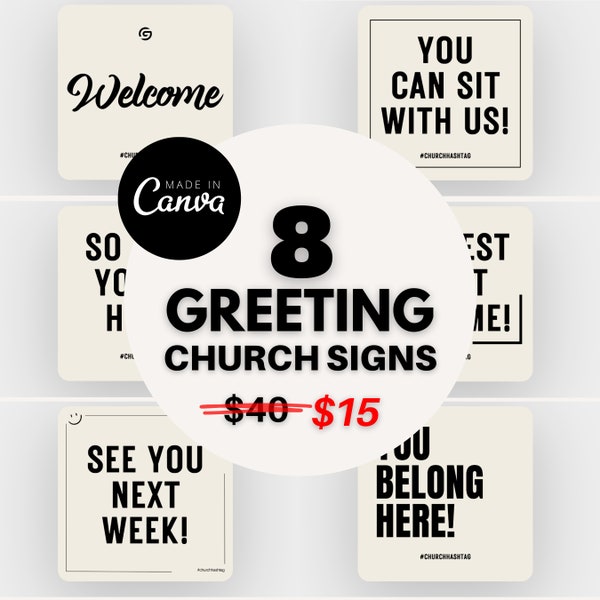 Church Welcome Sign - Etsy