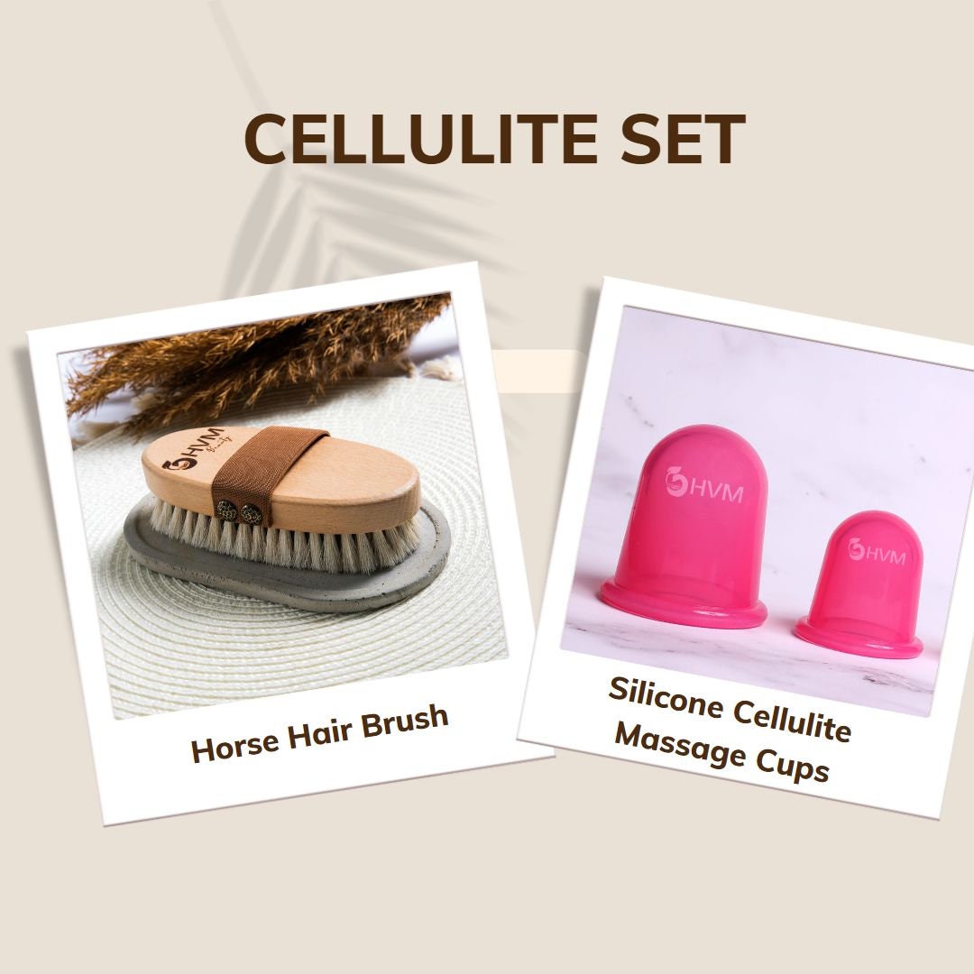 Exfoliating Body Brush Set, Dry Brush, Self-care 