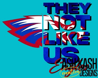 "Montgomery Adler ""They Not Like Us"" Design: DTF / Sublimation PNG (Digital Download)"