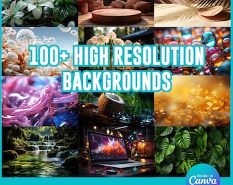 100+ Digital High Resolution Backgrounds for use with graphics, flyers