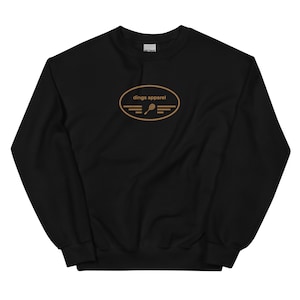 dings sweater, sweatshirt black, designer meme