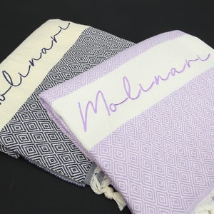 New Year Gift, Turkish Cotton Towel, Housewarming Gift, Gifts For Her, Couple Gifts, Baby Blanket, Bath Towel, Personalized Beach Towel