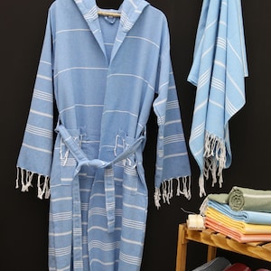 Batas para hombre, kimonos, batas turcas de algodón, batas de baño, batas peshtemal, batas de dama de honor, batas de baño personalizadas, regalos de dama de honor