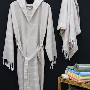 Handmade Robe, Personalized Gifts for Her, Bath Robe, Beach Robe, Turkish Cotton Bathrobe, Robe, Absorbent Robe, Lightweight Bathrobe