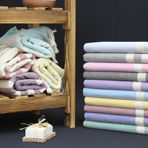 Personalized Gift, Turkish Towel, Bridal Party Favors, Embroidered Turkish Beach And Bath Towel, Monogrammed Towel As Gift, Festival Towel