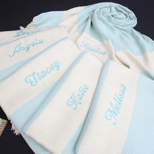 Bachelorette Party Favors, Personalized Wedding Beach Towel, Embroidered Towel, Sauna Towel, Bride Towel, Gifts For Fiance, Engagement Gifts