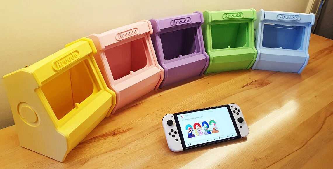 Nintendo Switch OLED Case Arcade Style Get That Retro Feel With This ...