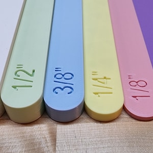 Dough Stick Pairs. Perfect Height Every Time With Our Eco-Friendly Dough Stick Set