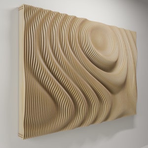 DIY parametric design wall decor. For self-production. Digital file for cutting DWG, DXF.