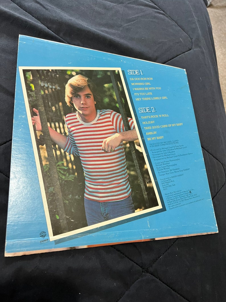 1977 Shaun Cassidy Record da Doo Ron Ron Etsy