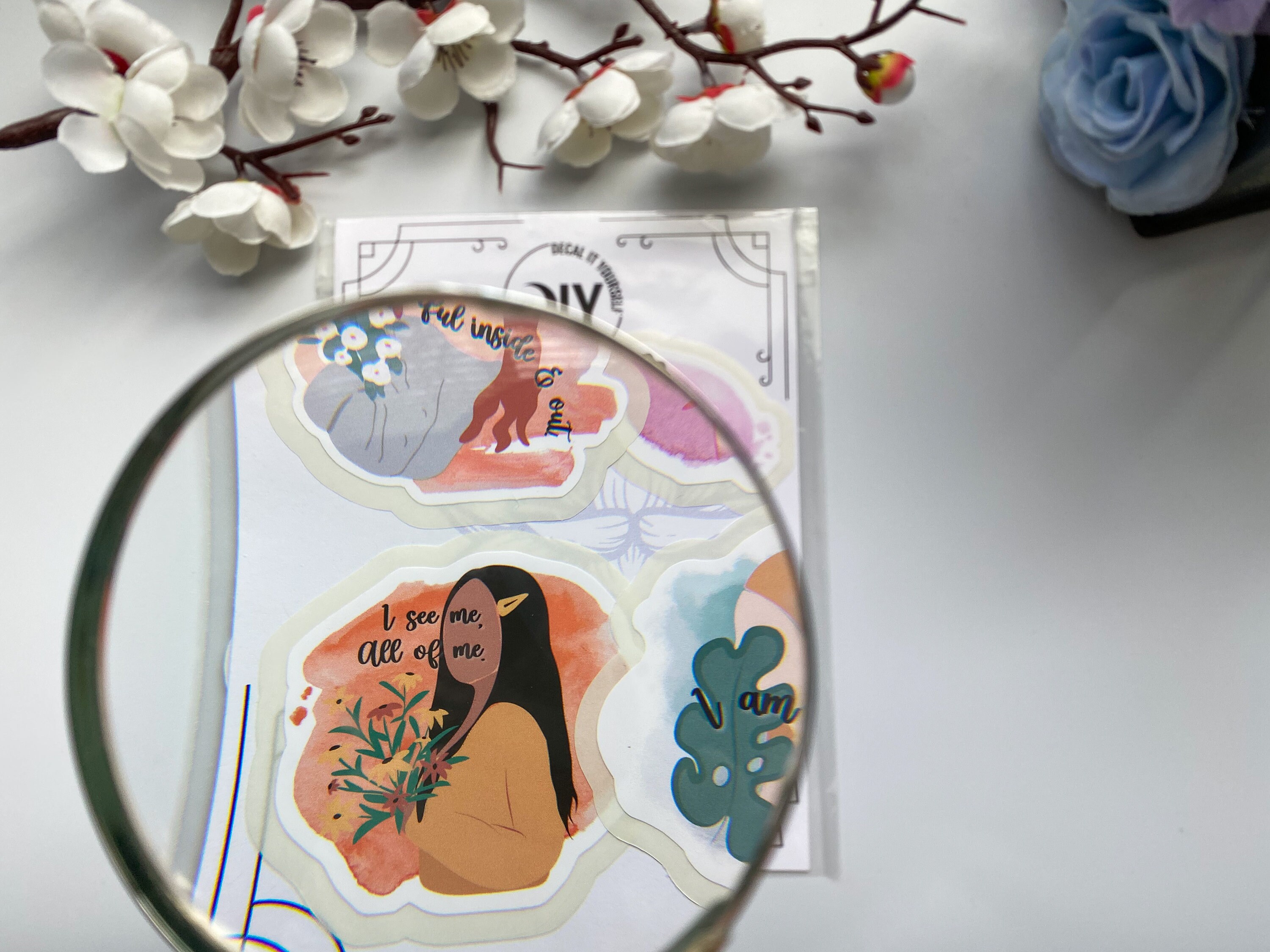 Lady Sticker, Faceless Stickers, Waterproof Stickers, Elevate Your ...