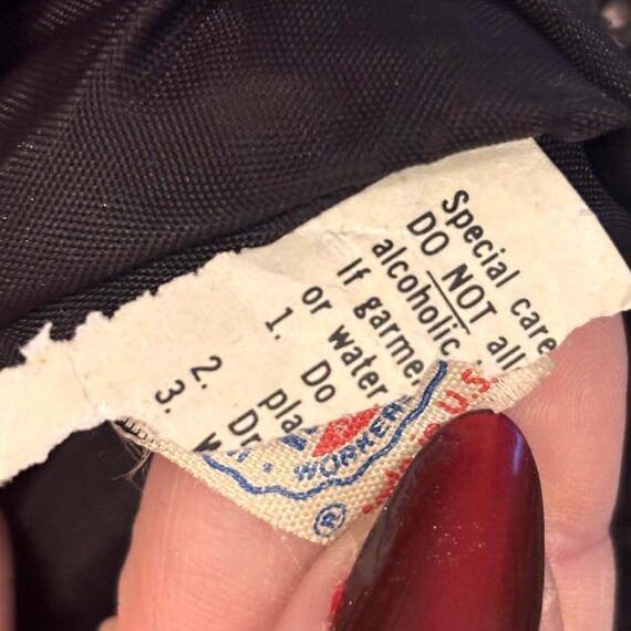 Vtg 80s Greg Adams Sequin Jacket Open Front Multi… - image 8