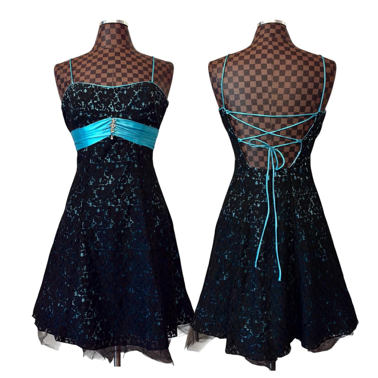 sachin and babi light blue dress Watch 3D Butterfly Tulle Hoco Dress Short with Lace Appliques on Amazon Live main image 0