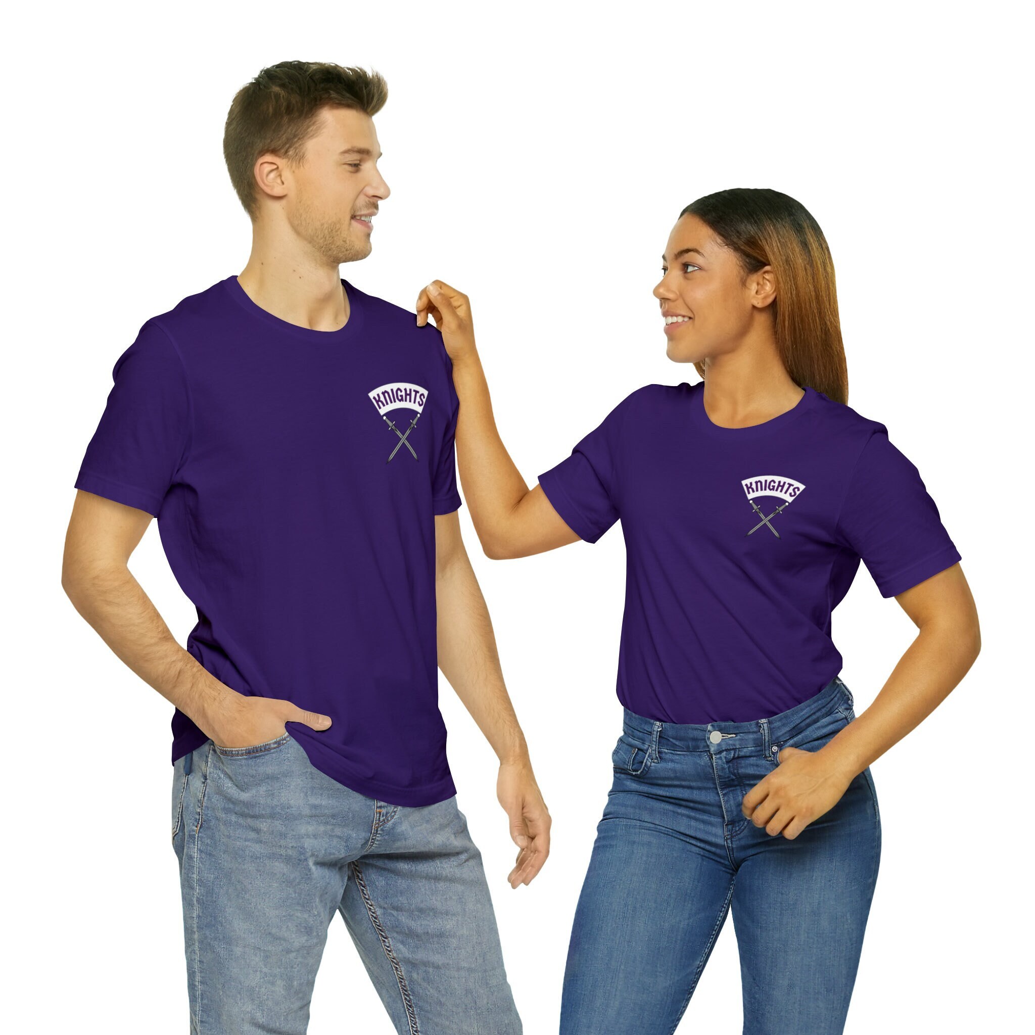 Zazzle 324 Knights Air Force Basic Training Graduation T-Shirt, Men's, Size: Adult S, Purple