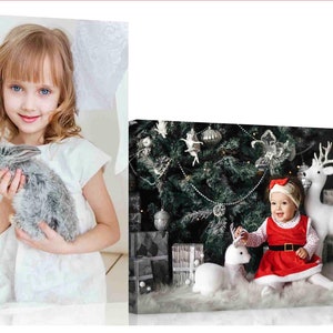 Personalisierte Leinwand Drucke | Benutzerdefinierte Wandbilder | Ihr Foto auf gerahmte Leinwand | Schönes Geschenk Hängedekoration für Wohnzimmer