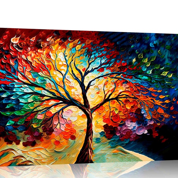 Colourful Canvas Etsy UK