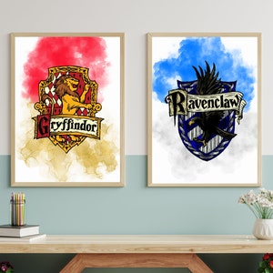 Wizarding Houses Posters - Physical Print