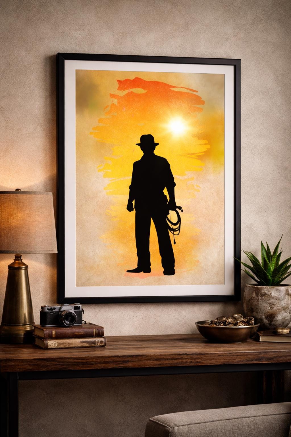 Inidiana Jones Poster - Digital Print - Etsy