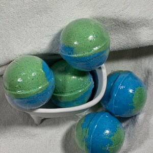 Mermaid Mist Bath Bombs, Shower, Easter, Gifts, Bath, Truffle, Bath, Bath Foam, 5oz, 2.5 inches, large bath bombs, Gift for Her, Mothers Day