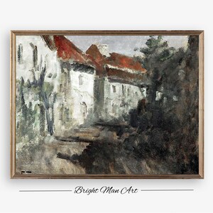 Vintage Art, Painting on canvas, Printable vintage art , Wall art, P77