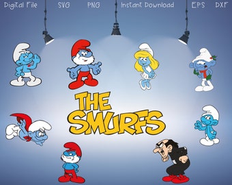 The Smurfs PNG the Smurfs Characters the Smurf Digital 