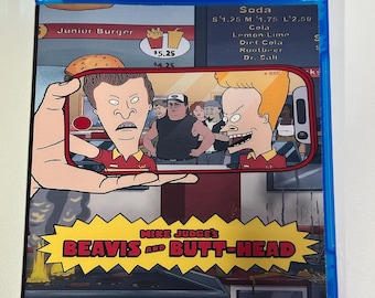 NIB Working Works New Set Beavis Butthead Set Pull String Talking