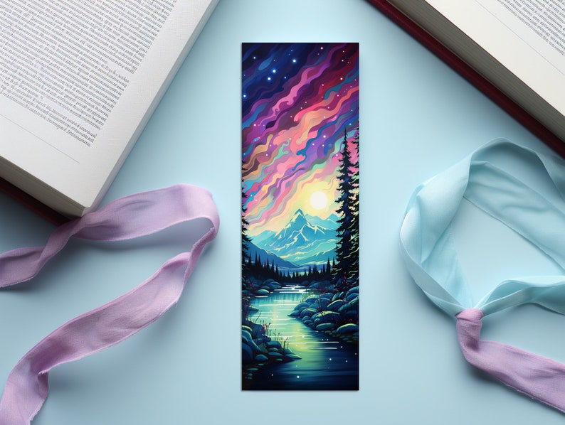 Night Landscapes Bookmarks 15 Printable Bookmarks Digital Download ...