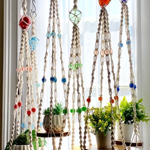 SeaGlass Plant Hangers - Helix 4