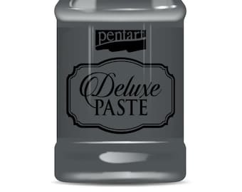 Platinum -  Stencil  Paste Pentart  Deluxe paste Texture paste | 100 ml | 3D patterns | stencils | crafts | collage | mixed media |