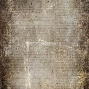 Decoupage Rice Paper-  Chandelier Background RETIRED  ∙ Decoupage Paper 320 | brown | tan | vintage