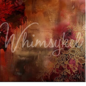 Glided Patina | Large Decoupage Tissue Paper - New !! November | Designs by Whimsykel | 18 lb  | 21 x 29 Inch
