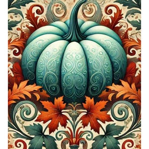 New Oct  2024 Pumpkin Pie Decoupage Paper - A3 Size 16.25 x 11.25 inches.- Three Design Sheets In one package   (Made by Marley)